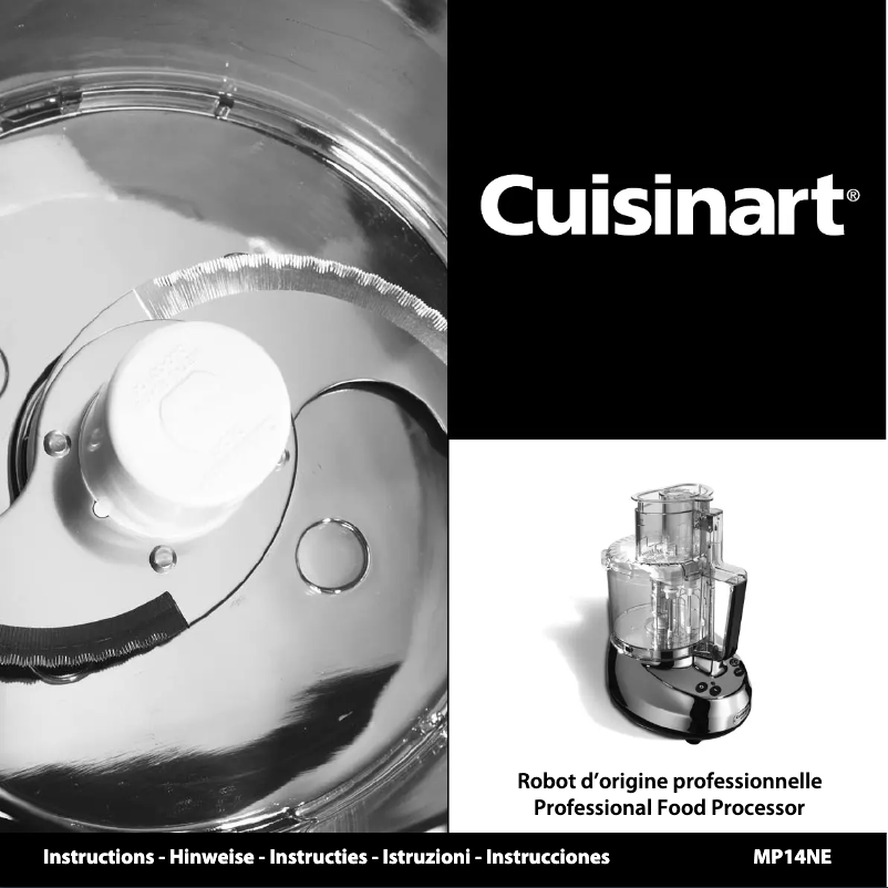 Imagen de la primera página del manual del dispositivo MP 14 NE