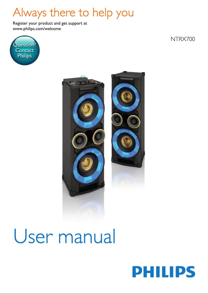 Imagen de la primera página del manual del dispositivo NTRX700SB