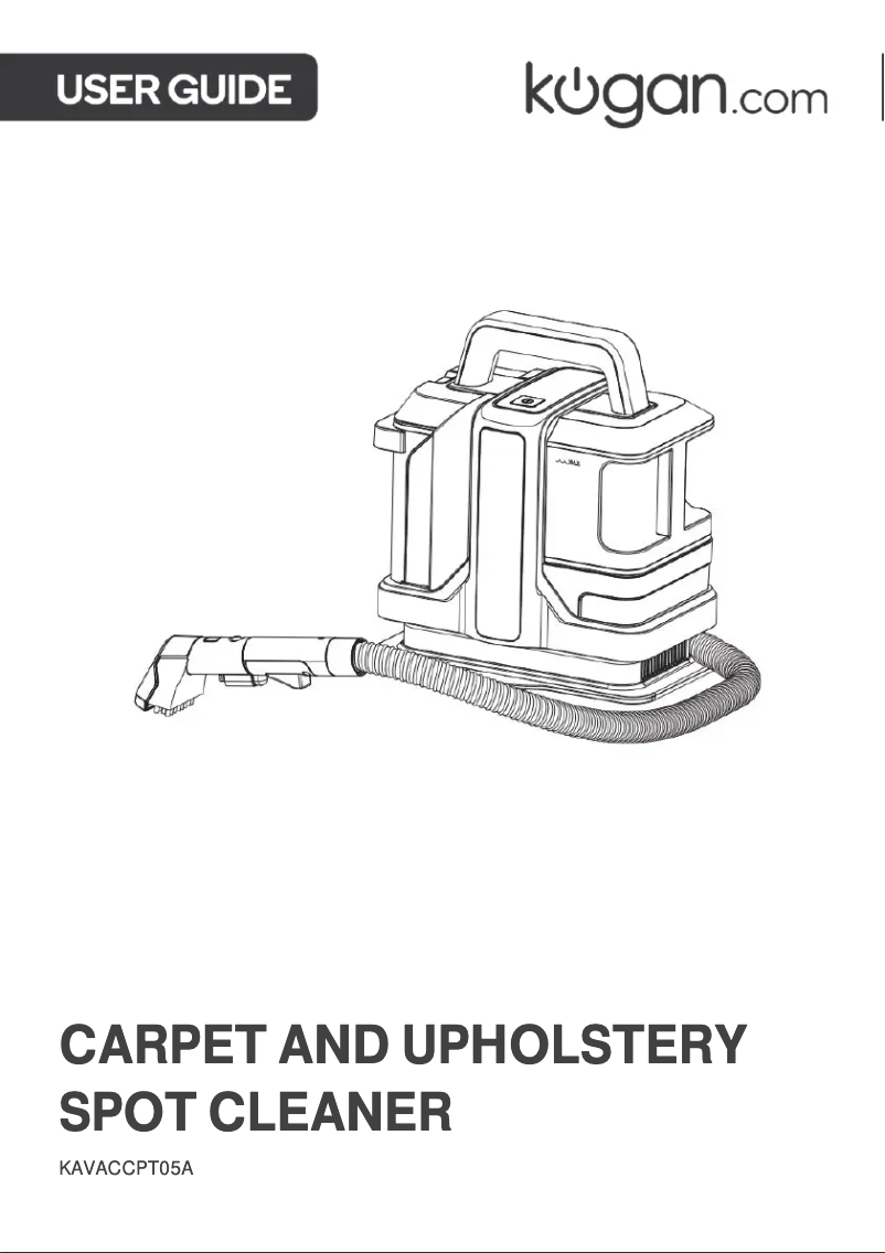 Imagen de la primera página del manual del dispositivo KAVACCPT05A