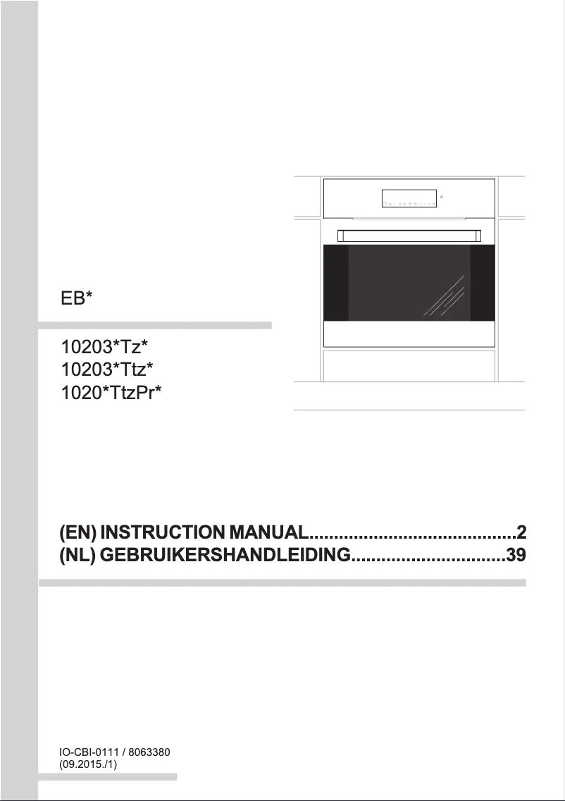 Página nº 1 - Manual de usuario Amica 10203 Tz