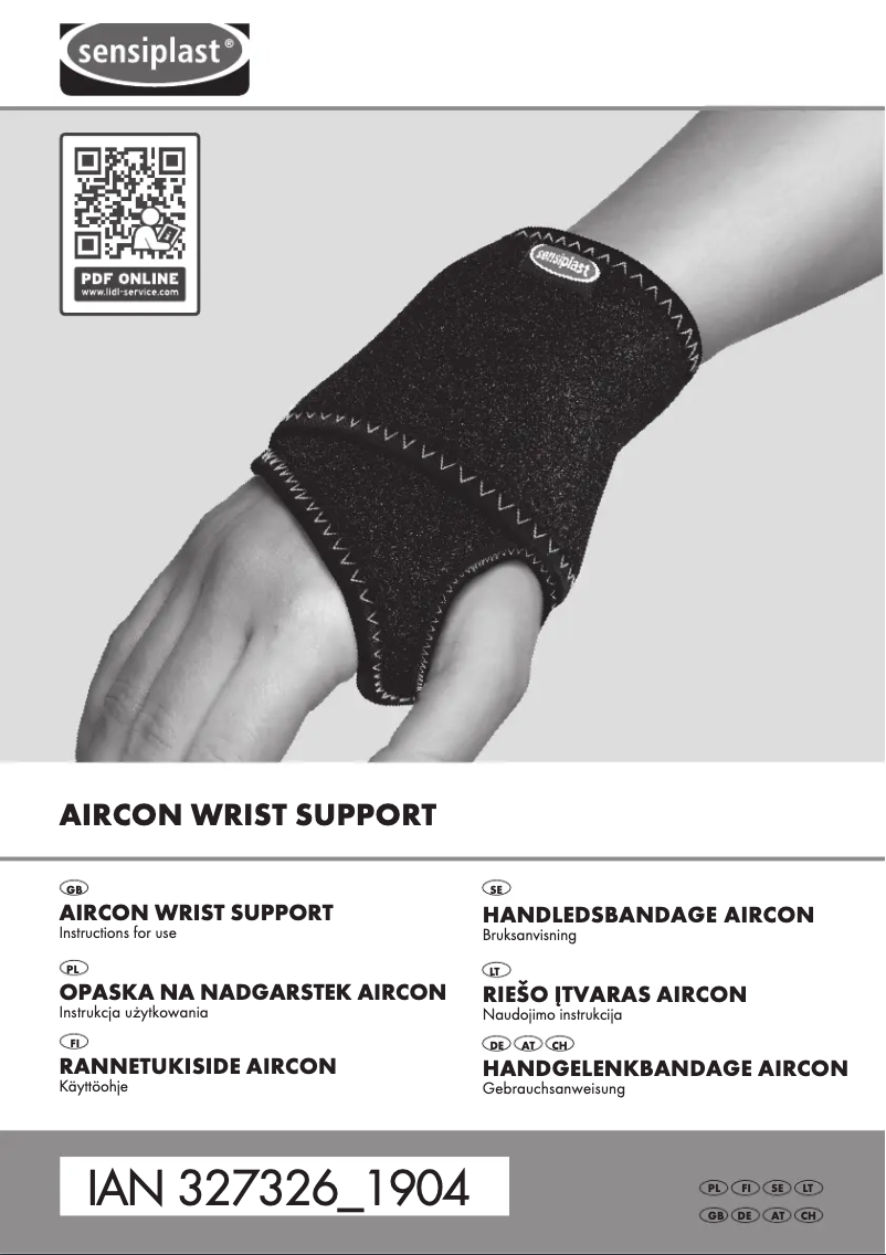 Imagen de la primera página del manual del dispositivo IAN 327326