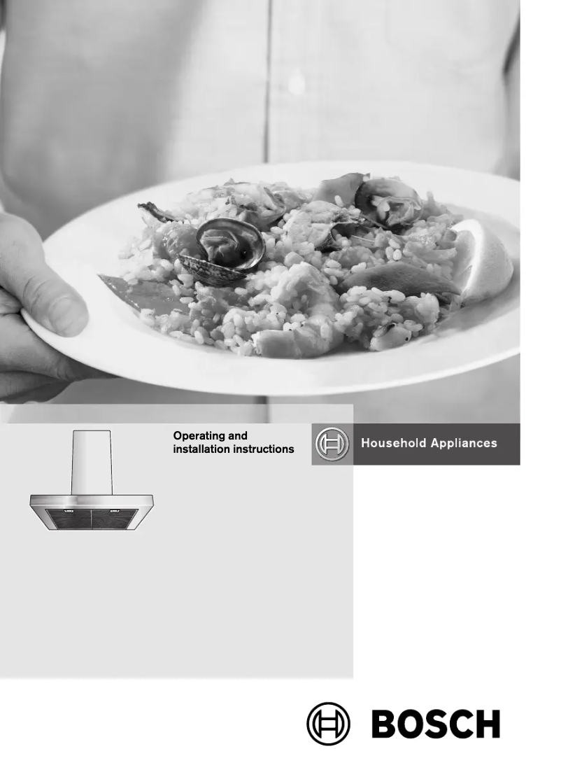 Página 1 del manual Manual de usuario Bosch DWB073450B