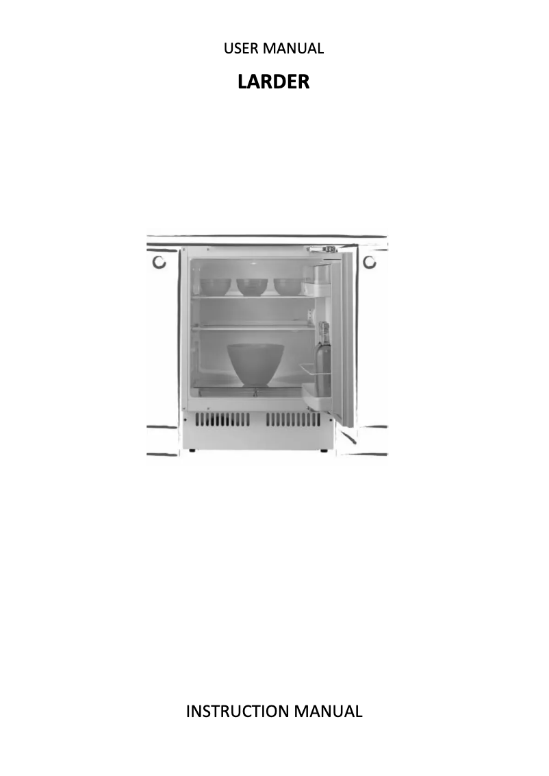 Página 1 del manual Manual de usuario Candy CRU 160 NEK/N