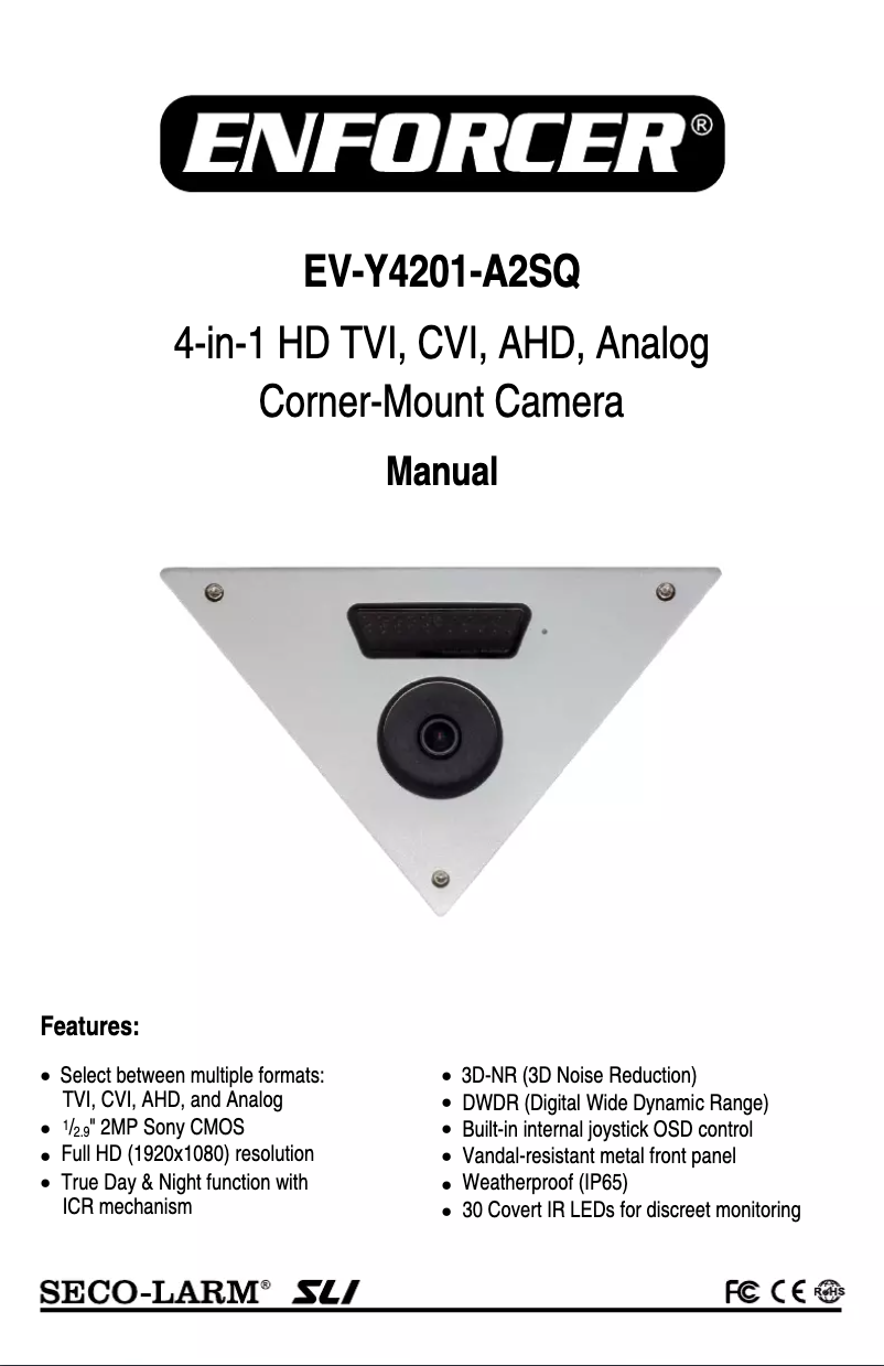 Página nº 1 - Manual de usuario Enforcer EV-Y4201-A2SQ