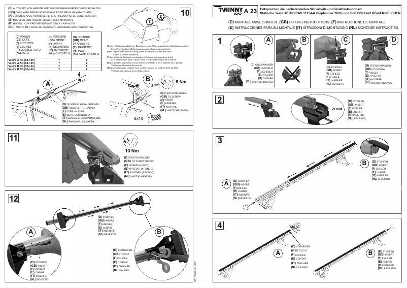 Imagen de la primera página del manual del dispositivo A 23