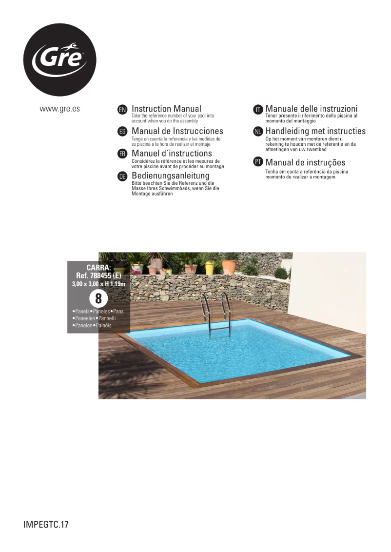 Imagen de la primera página del manual del dispositivo 790205