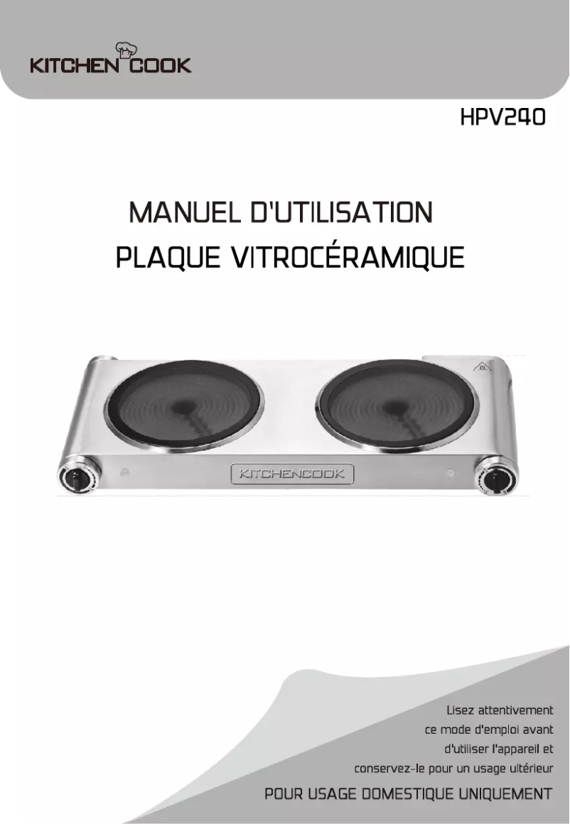 Imagen de la primera página del manual del dispositivo HPV240