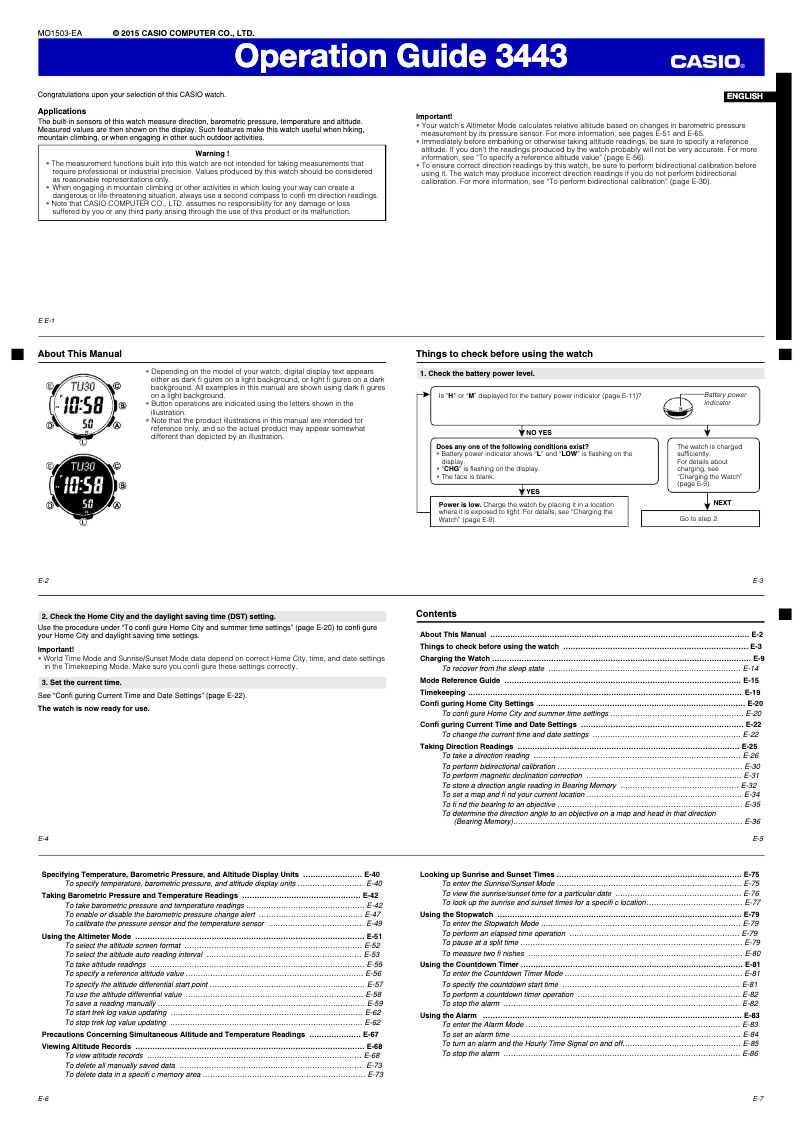 Imagen de la primera página del manual del dispositivo PRG300CM-3