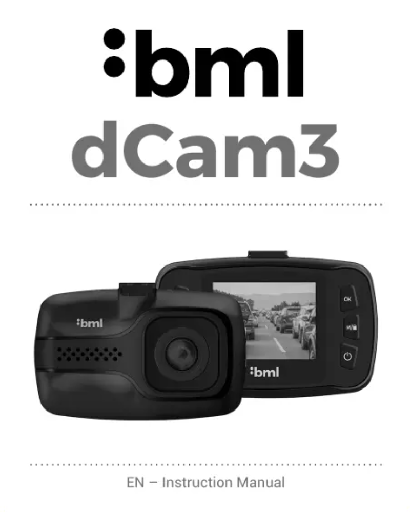 Página 1 del manual Manual de usuario BML dCam3