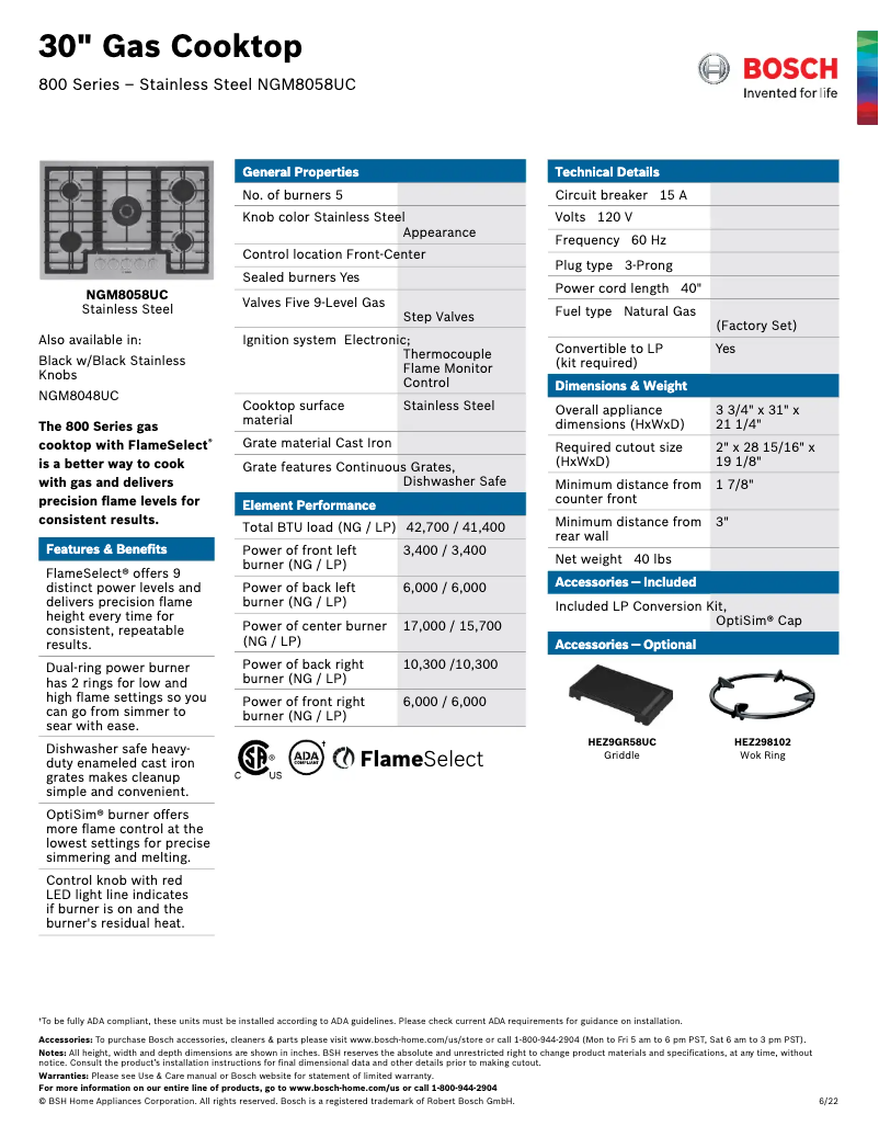 Imagen de la primera página del manual del dispositivo NGM8058UC