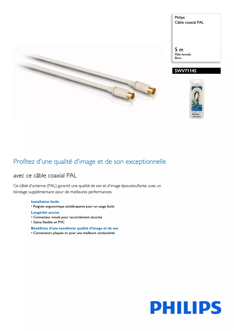 Imagen de la primera página del manual del dispositivo SWV7114S