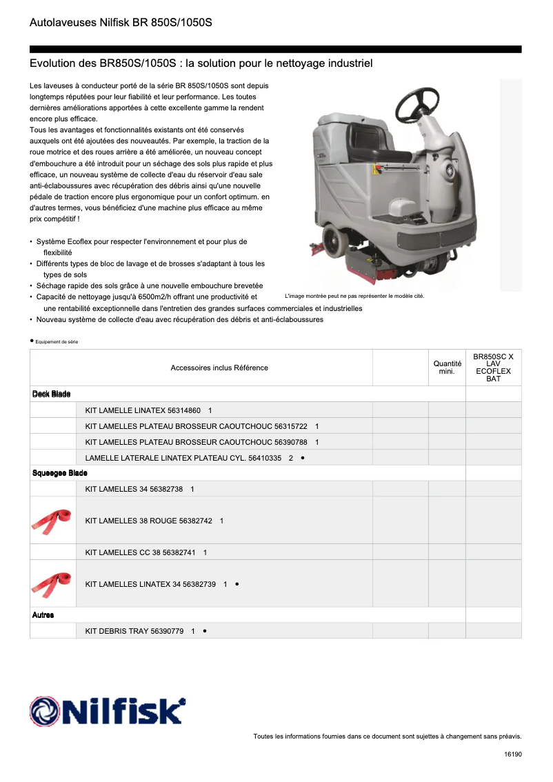 Imagen de la primera página del manual del dispositivo BR850