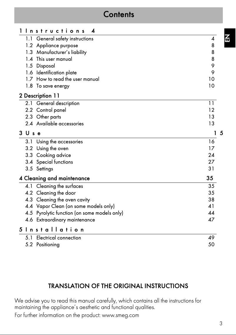 Imagen de la primera página del manual del dispositivo SFA6301TX