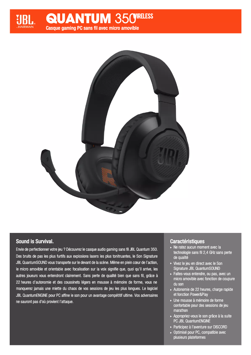 Imagen de la primera página del manual del dispositivo Quantum 350 Wireless