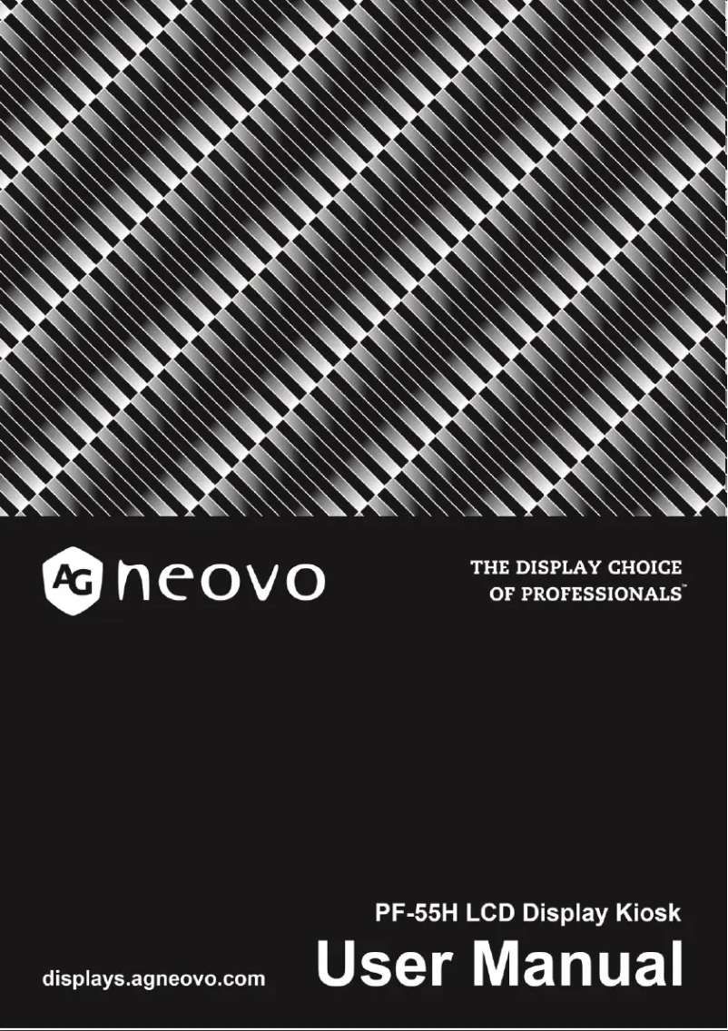 Imagen de la primera página del manual del dispositivo PF-55H