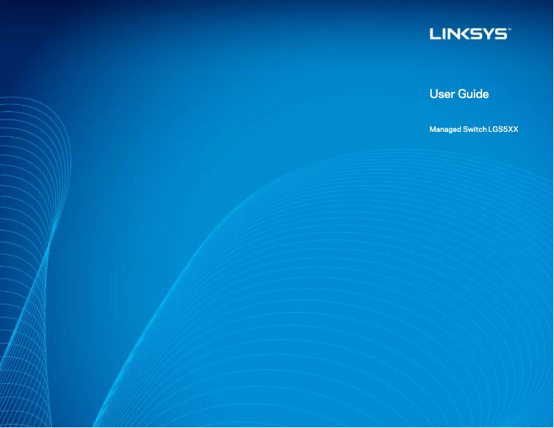 Página nº 1 - Manual de usuario Linksys LGS552
