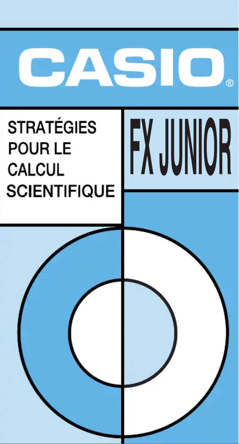 Página 1 del manual Manual de usuario Casio FX Junior