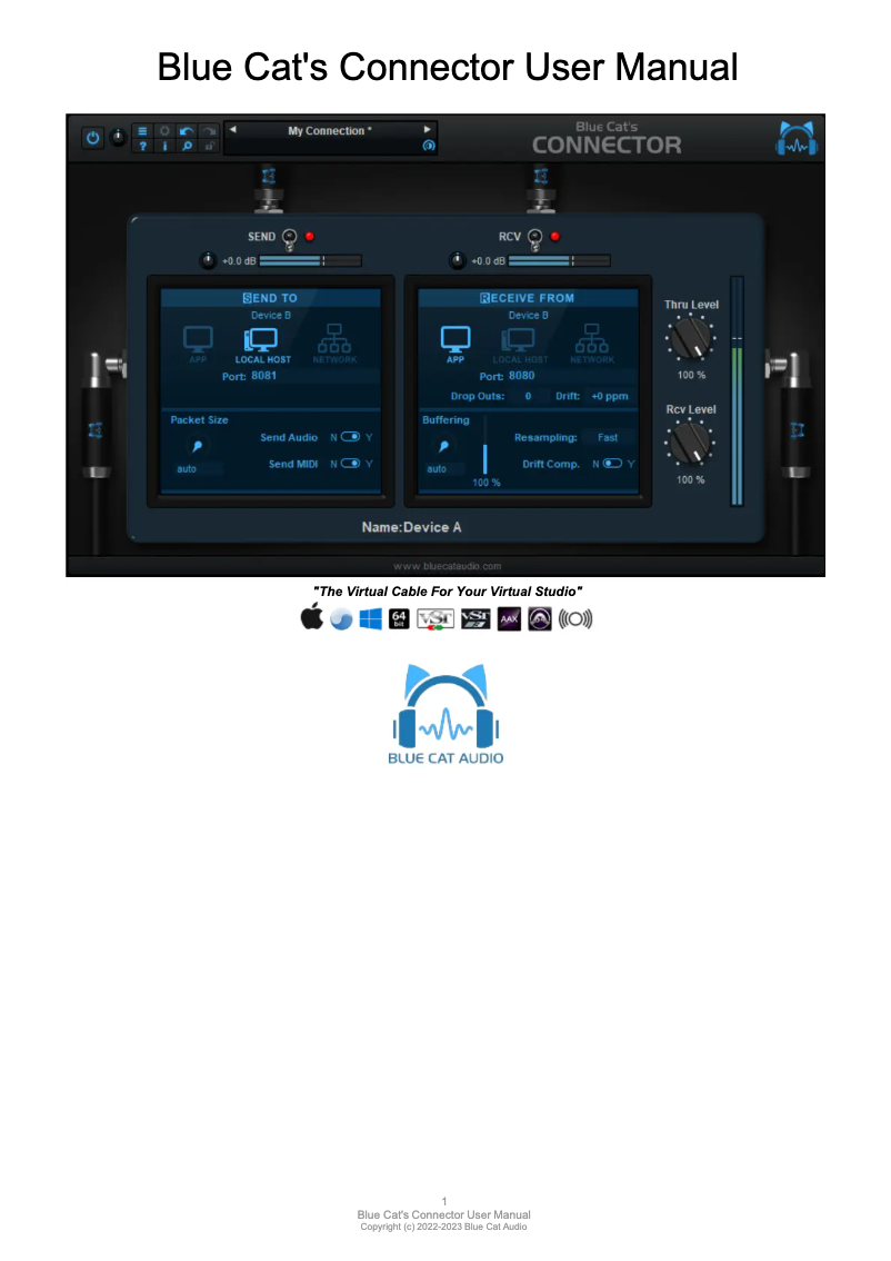 Imagen de la primera página del manual del dispositivo Connector