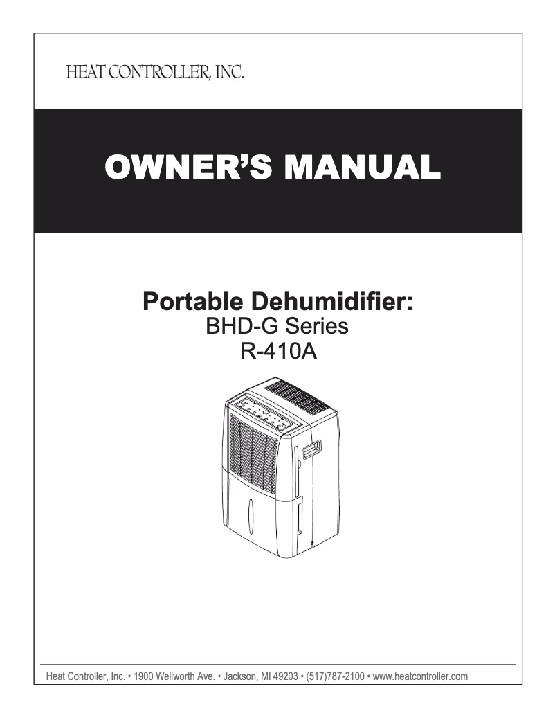 Página 1 del manual Manual de usuario Heat Controller BHD-651-G