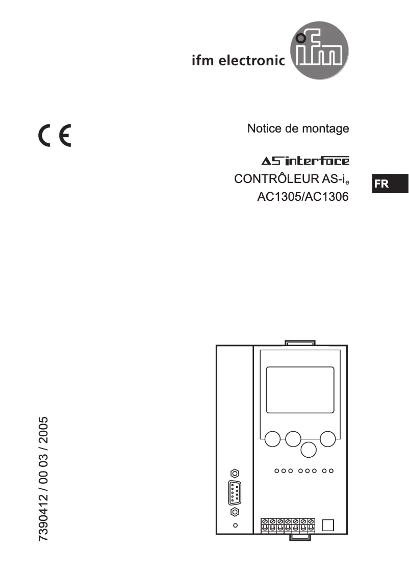 Imagen de la primera página del manual del dispositivo AC1305