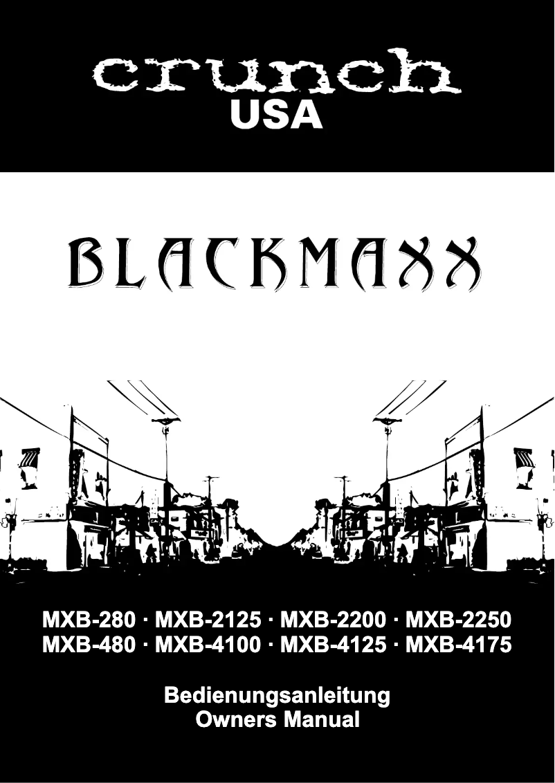 Imagen de la primera página del manual del dispositivo MXB4100