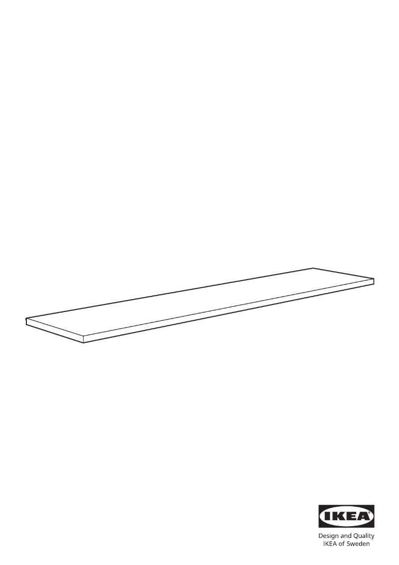 Página 1 del manual Instrucciones / montaje Ikea DEJE