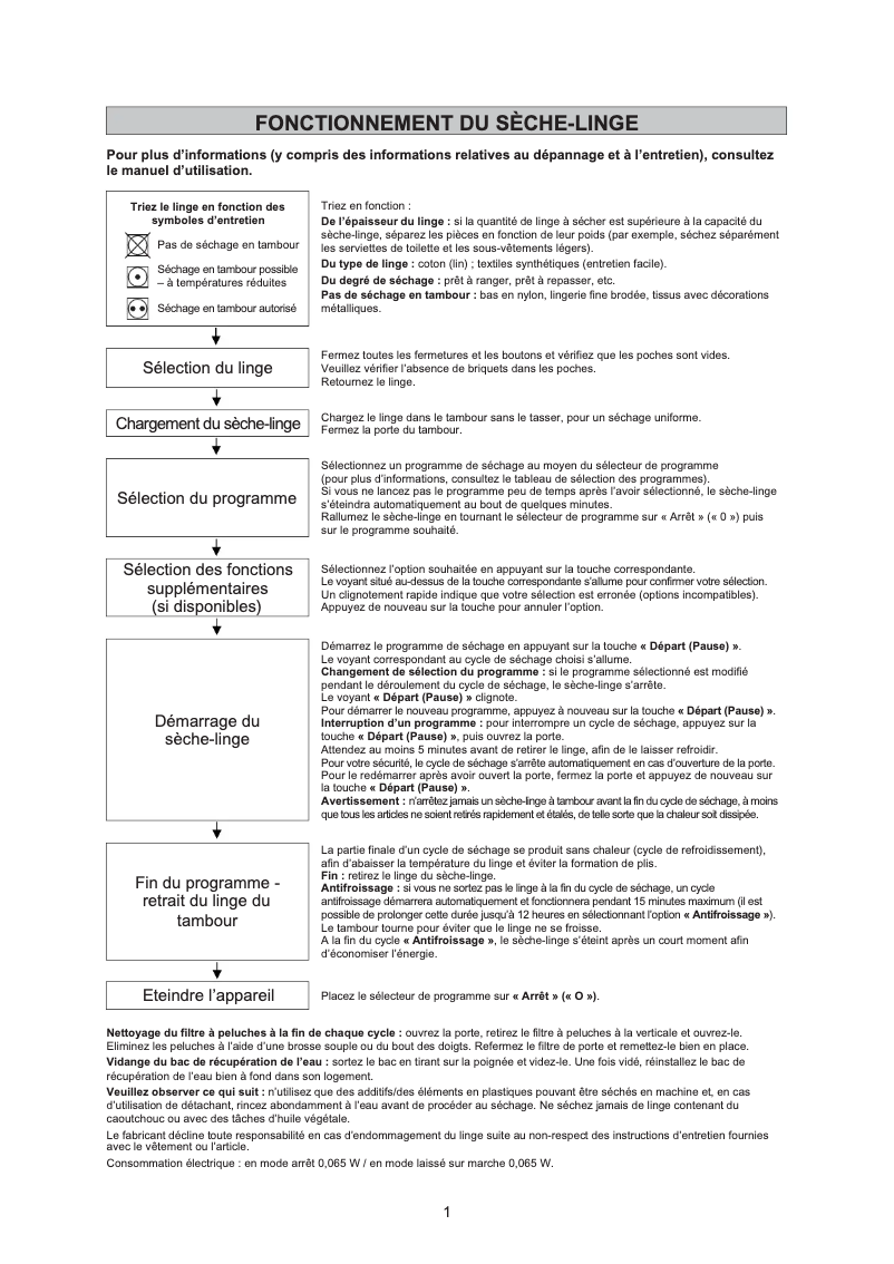 Página nº 1 - Manual de usuario Whirlpool AZB 8785