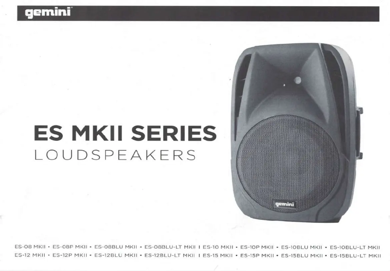 Imagen de la primera página del manual del dispositivo ES-12P