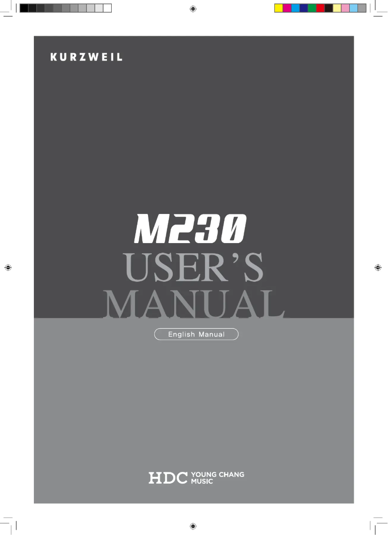 Imagen de la primera página del manual del dispositivo M230