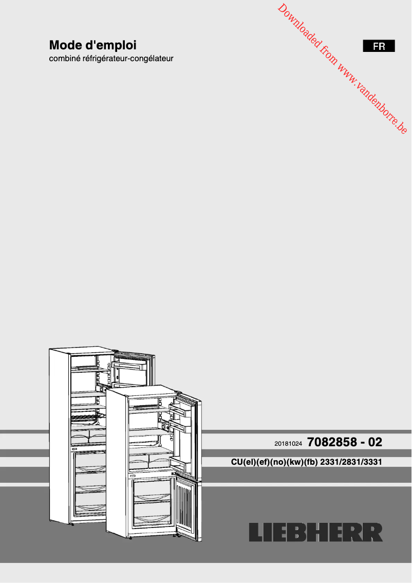 Imagen de la primera página del manual del dispositivo CUel 3331