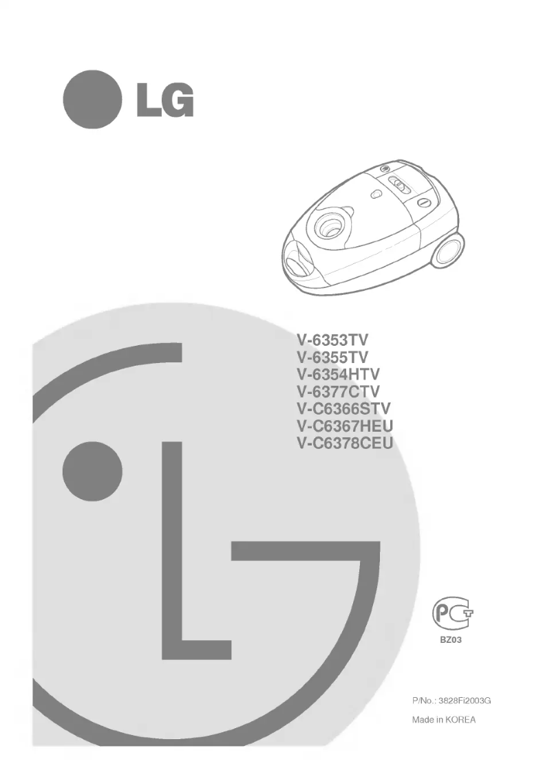 Imagen de la primera página del manual del dispositivo V-C6367HEU