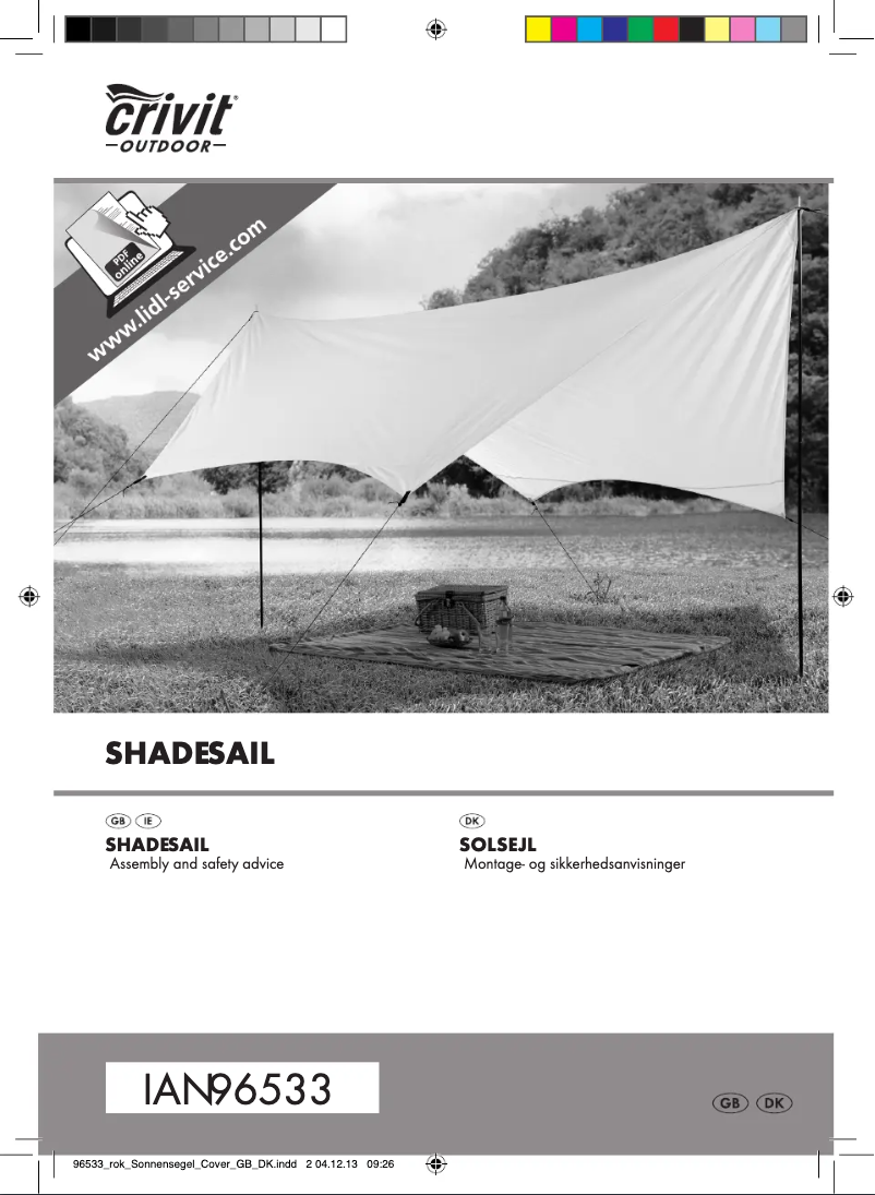 Imagen de la primera página del manual del dispositivo IAN 96533