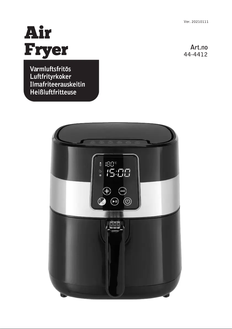 Página 1 del manual Manual de usuario Clas Ohlson 44-4412