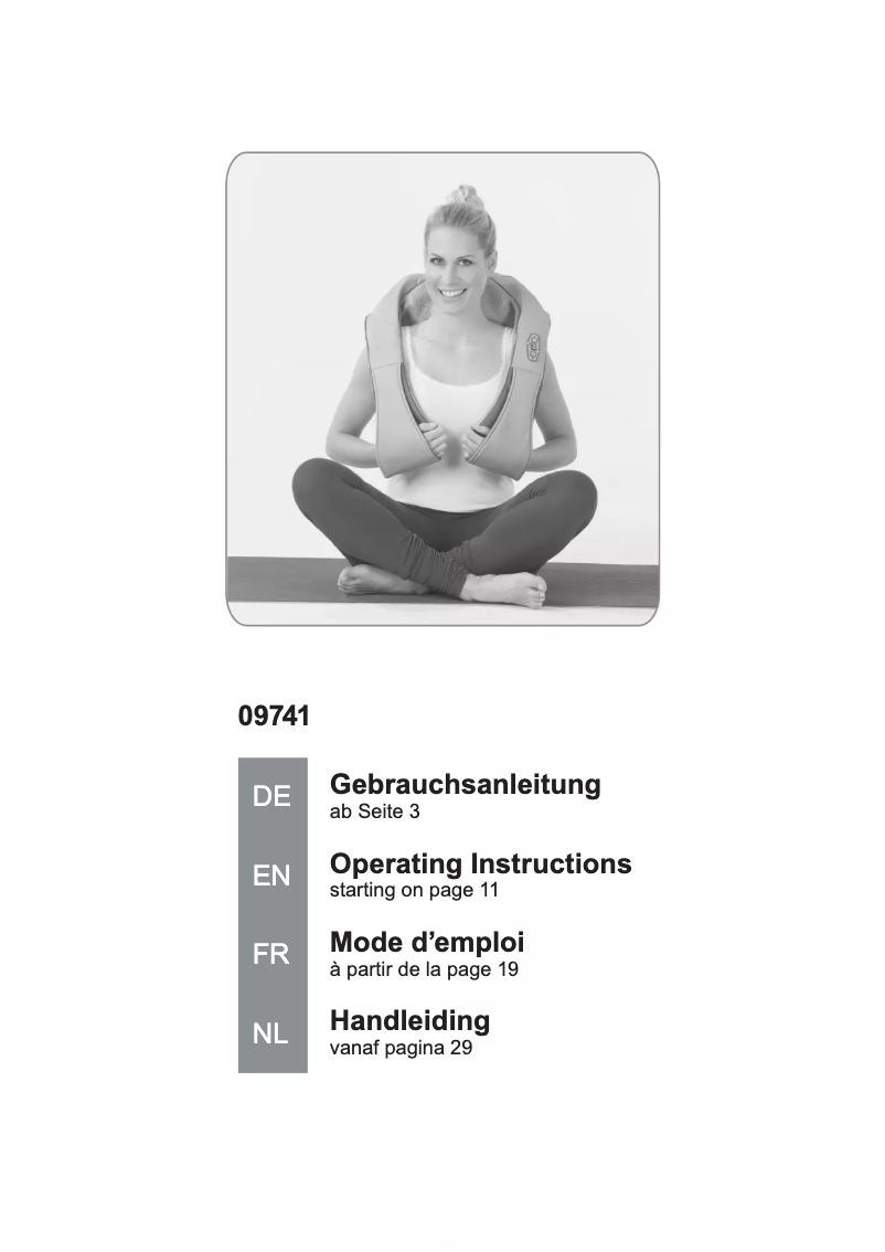 Imagen de la primera página del manual del dispositivo 09741