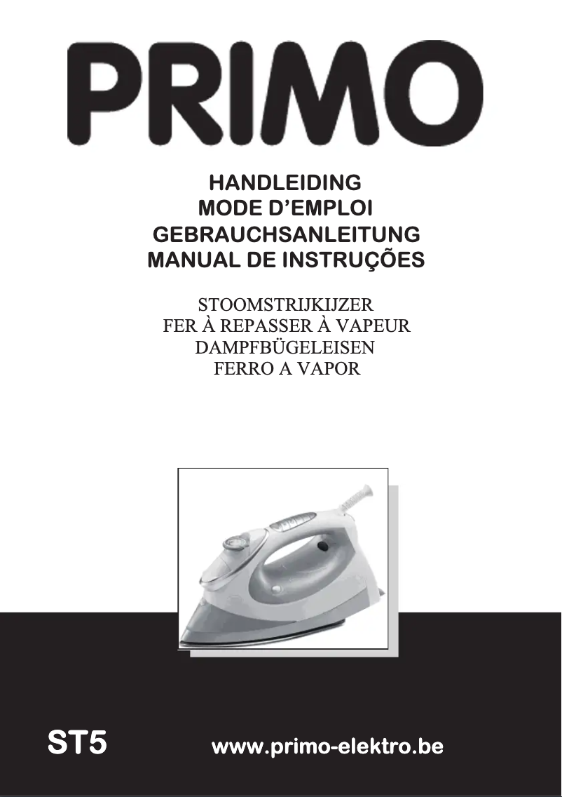 Página 1 del manual Manual de usuario Primo ST5