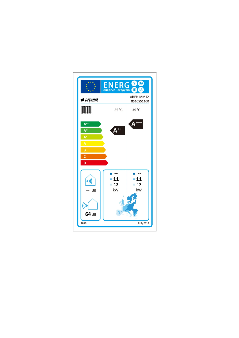 Imagen de la primera página del manual del dispositivo AHPH-MM12
