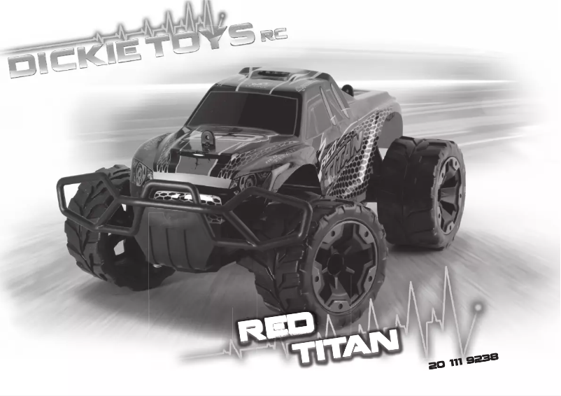 Página 1 del manual Manual de usuario Dickie Red Titan