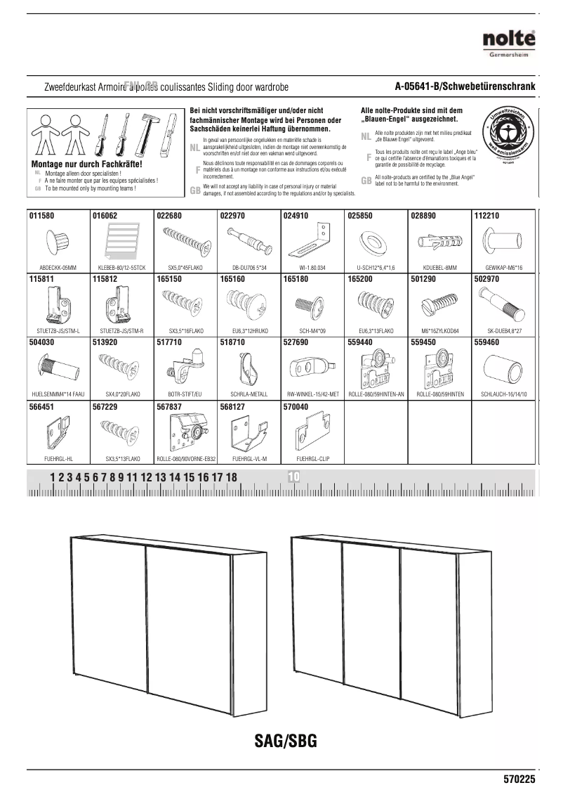 Imagen de la primera página del manual del dispositivo Ravenna