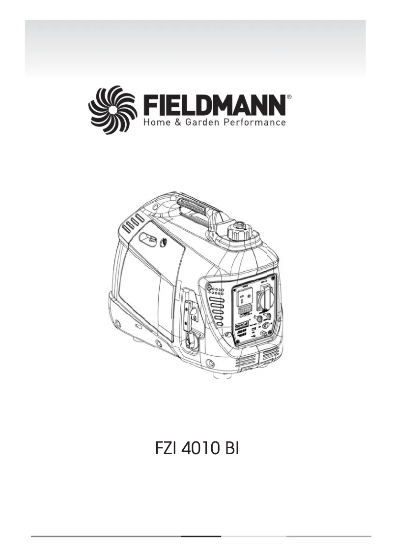 Página 1 del manual Manual de usuario Fieldmann FZI 4010-Bi
