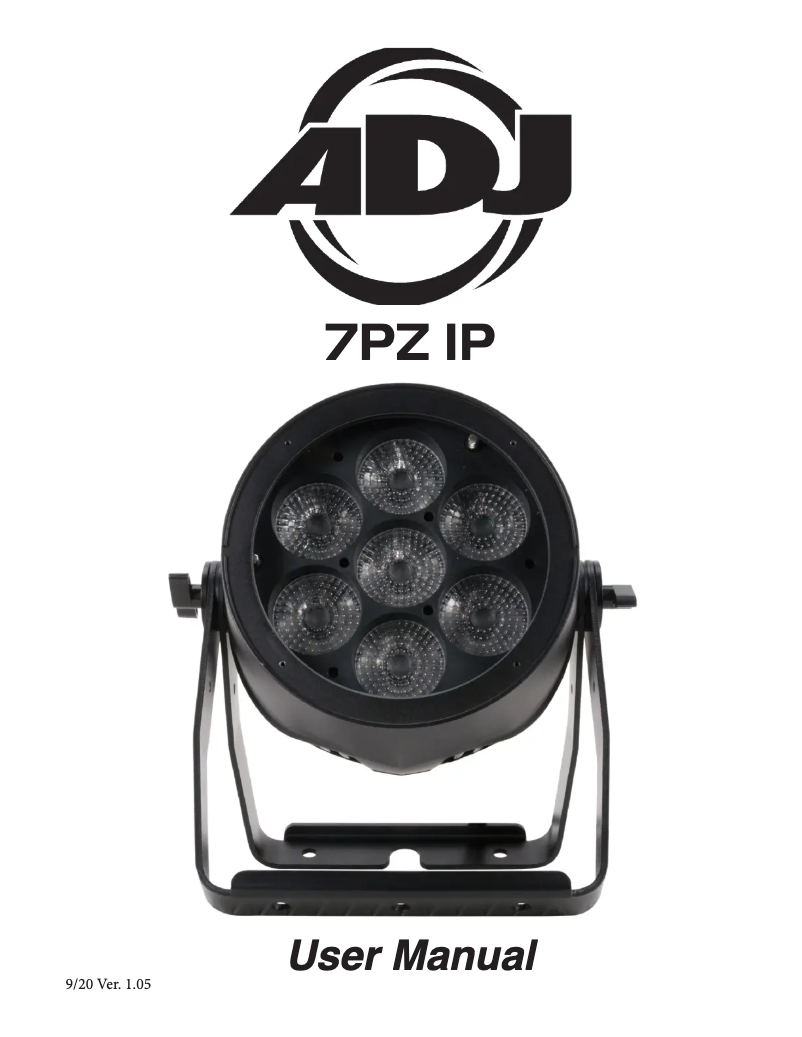 Imagen de la primera página del manual del dispositivo 7PZ IP