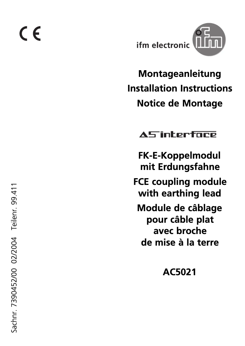 Imagen de la primera página del manual del dispositivo AC5021