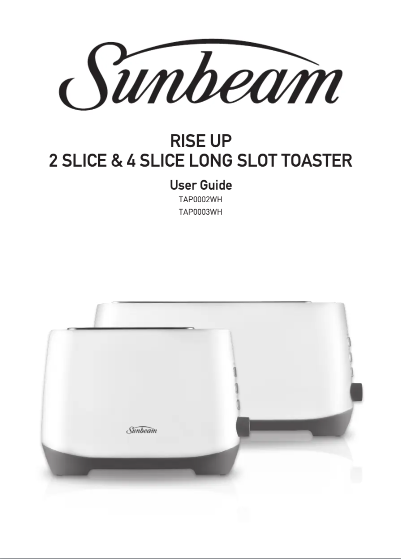 Imagen de la primera página del manual del dispositivo Rise Up TAP0002