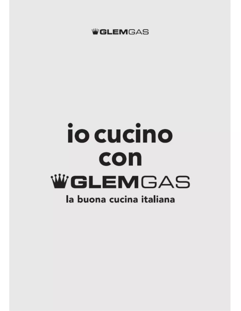 Página 1 del manual Manual de usuario Glem Gas GHS972IX