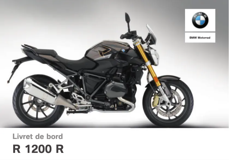 Imagen de la primera página del manual del dispositivo R 1200 R (2017)