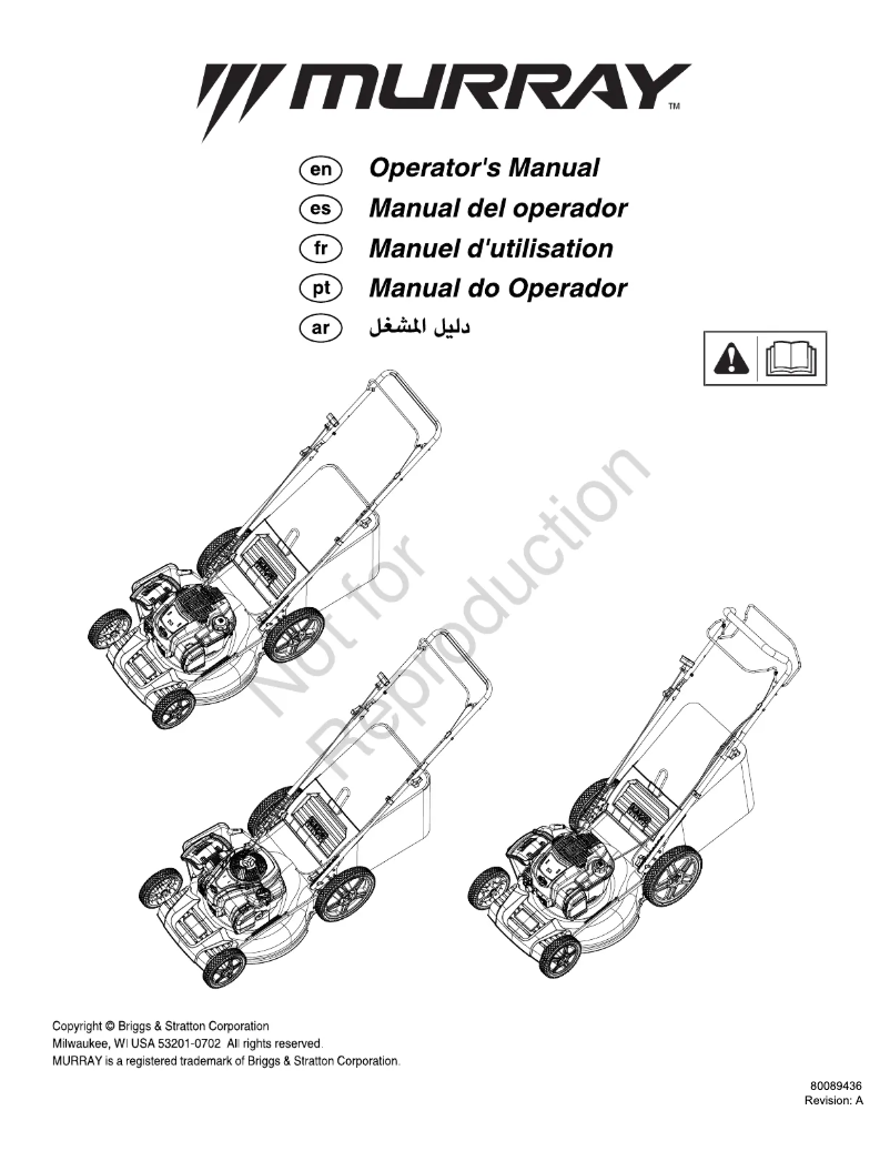 Página 1 del manual Manual de usuario Murray 21P550HW