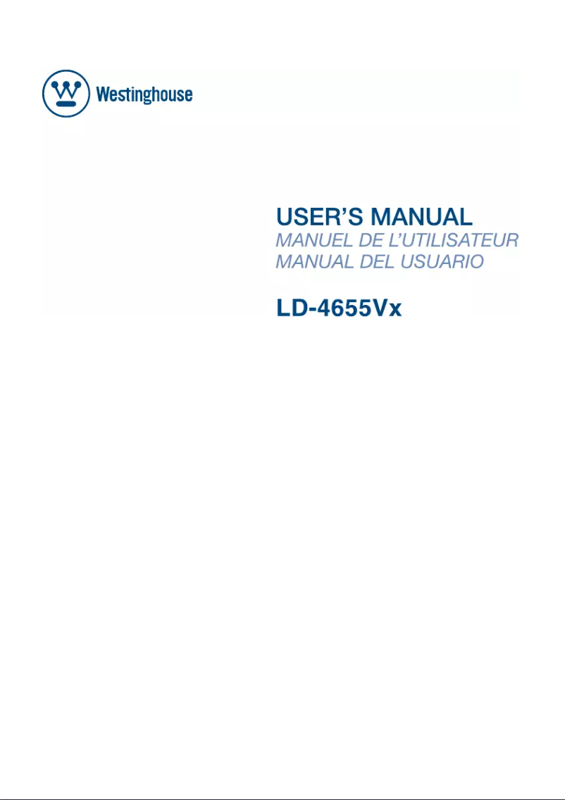 Imagen de la primera página del manual del dispositivo LD-4655VX