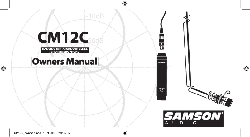 Imagen de la primera página del manual del dispositivo CM12C