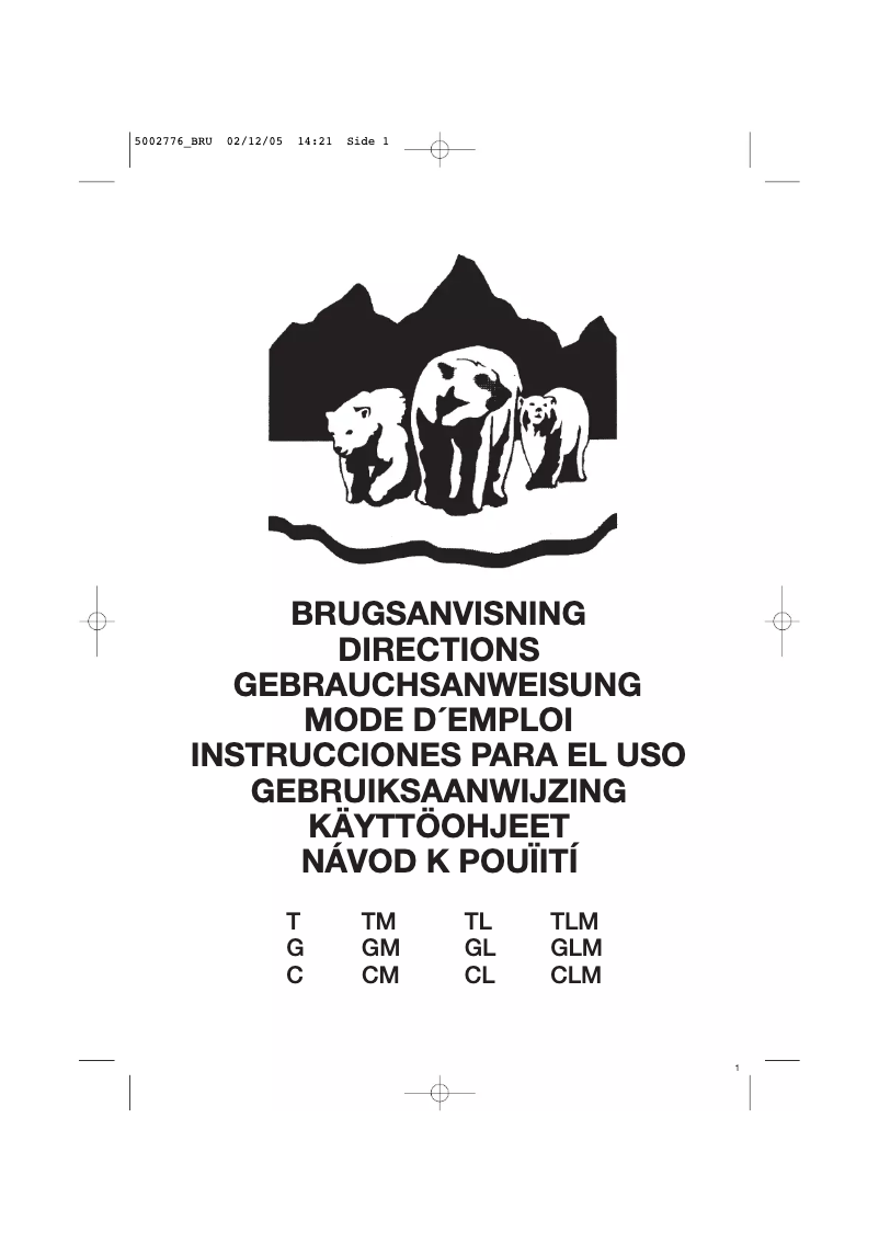 Página 1 del manual Manual de usuario Frigor G115