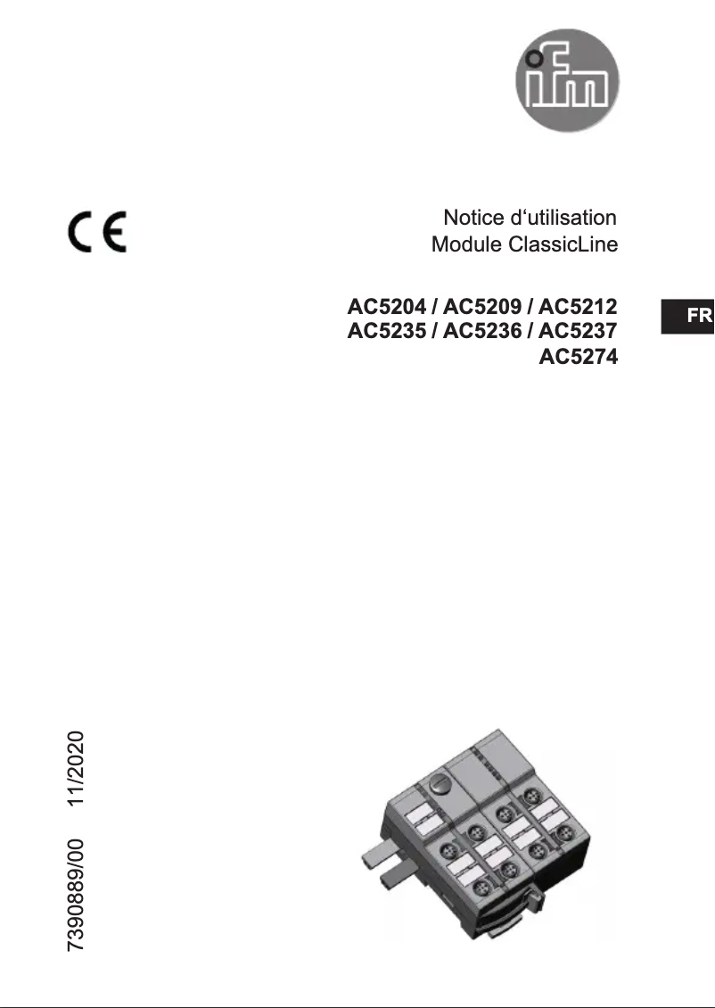 Imagen de la primera página del manual del dispositivo AC5237