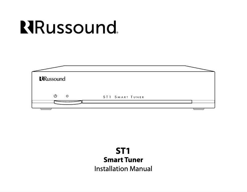 Imagen de la primera página del manual del dispositivo ST1